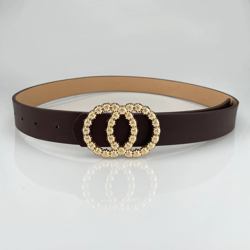 Zöld PU bőr öv Női divat Alkalmi luxus dizájn farmernadrág kiegészítők gótikus öv koreai trend fekete fűző