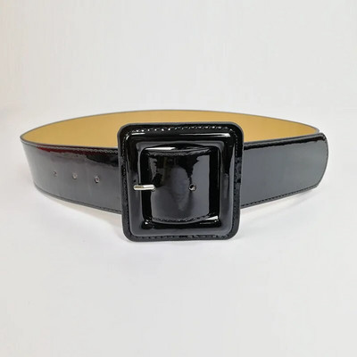 Suvine mood lakknahast lai vöö naiste kleit vööga punane vabaaja vöö