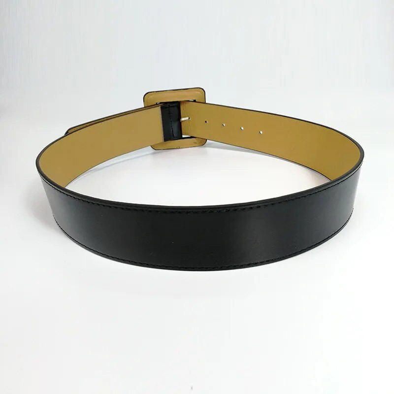 Suvine mood lakknahast lai vöö naiste kleit vööga punane vabaaja vöö