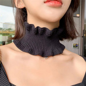 Novi šal ženski han izdanje za jesen i zimu vuneni pleteni šal topli visoki ovratnik s jokerom GY019