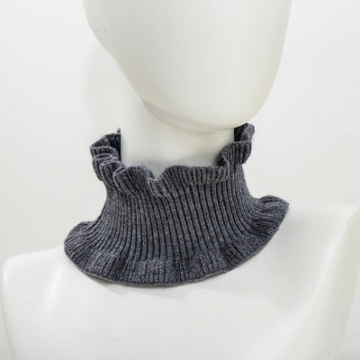 Novi šal ženski han izdanje za jesen i zimu vuneni pleteni šal topli visoki ovratnik s jokerom GY019
