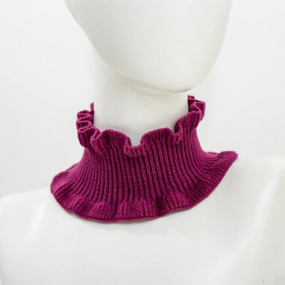 Novi šal ženski han izdanje za jesen i zimu vuneni pleteni šal topli visoki ovratnik s jokerom GY019