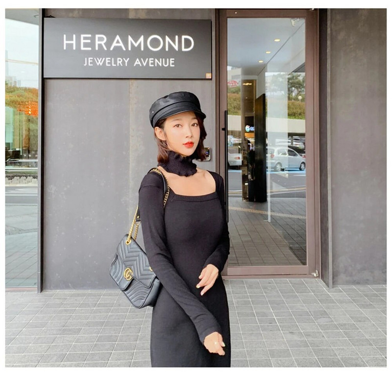 Novi šal ženski han izdanje za jesen i zimu vuneni pleteni šal topli visoki ovratnik s jokerom GY019