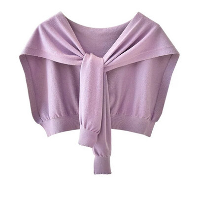 Korejska ženska zimska vunena bluza, ramena, ogrtač, šal s čvorovima, štitnik za vrat, lažni ovratnik, šal od kašmira, topli pleteni šal Q36