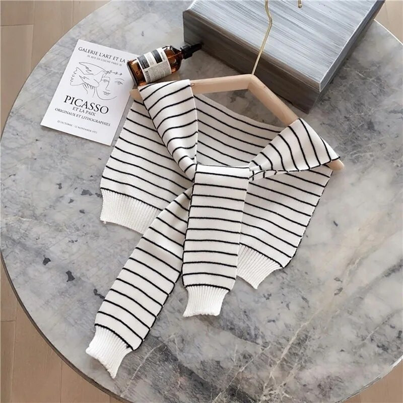 Korejska ženska zimska vunena bluza, ramena, ogrtač, šal s čvorovima, štitnik za vrat, lažni ovratnik, šal od kašmira, topli pleteni šal Q36