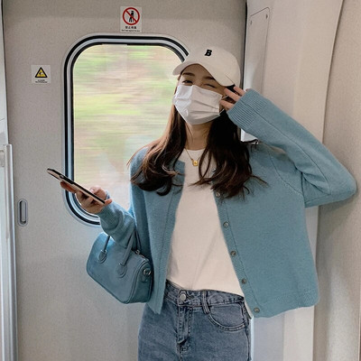 Kašmira džemperis, sieviešu džemperis ar garām piedurknēm, vienrindu, elegants džemperis, masīvvilnas trikotāžas rudens ziemas virsdrēbes X452