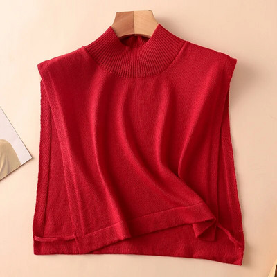 Sieviešu ziemas kašmira trikotāžas bruņurupuča gredzens šalle neregulāra viltus apkakle, mīksta šalles rudens vilnas džemperis kakla sildītājs sievietēm