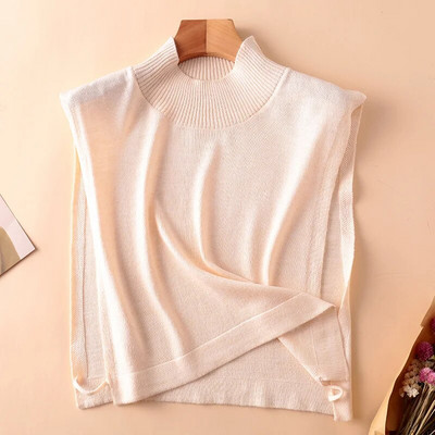 Sieviešu ziemas kašmira trikotāžas bruņurupuča gredzens šalle neregulāra viltus apkakle, mīksta šalles rudens vilnas džemperis kakla sildītājs sievietēm