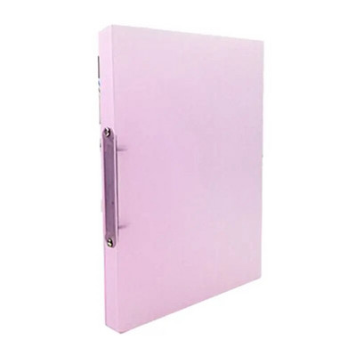 A4 klipu failu mape Caurspīdīga konfekšu krāsa, vaļēju lapu saistviela Biroja failu kabatas uzglabāšanas organizators Skolas piederumi C26