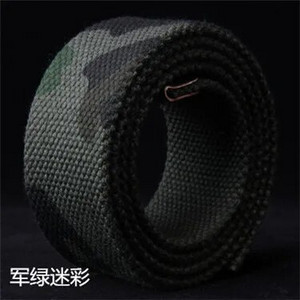 Πλάτος ζώνης από νάιλον ανδρική ζώνη κυνηγιού, υφαντό καμβά 4mm Army Tactical Outdoor Sports