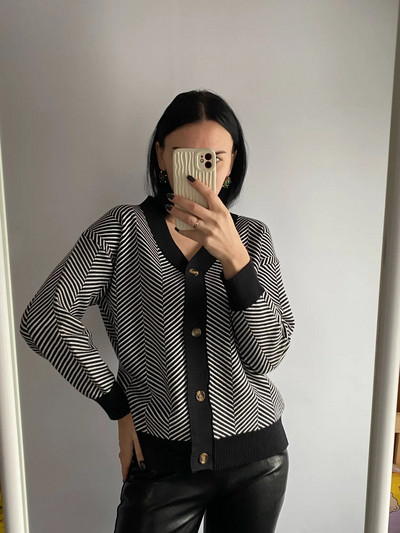 Jesen Zima Ženski kardigan Pleteni džemper jakna Topli vez Modni pleteni kardigani Kaput Ženski široki džemperi 2022.