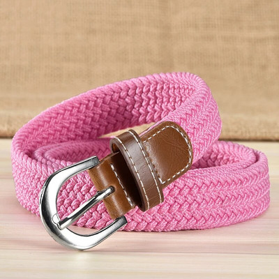 Divat női kötött vászon rugalmas sztreccs öv szövet alkalmi szőtt öv női farmernadrág heveder taktikai pánt öv AL078