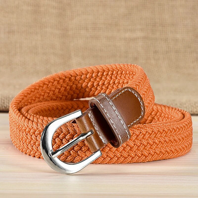 Divat női kötött vászon rugalmas sztreccs öv szövet alkalmi szőtt öv női farmernadrág heveder taktikai pánt öv AL078