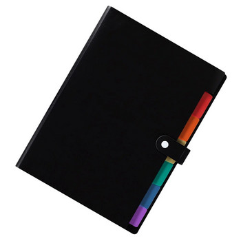 Multi Pocket Folder A4 Document Organizer Χαρτί Αρχείο Ταξινόμησης Φορητό Αποθήκευση Ακορντεάν Γραφείο
