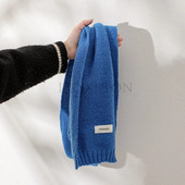 Dodaci za šal Topli ženski dugi vuneni šal Ženski šal od kašmira Čiste boje Omotači Šalovi u korejskom stilu