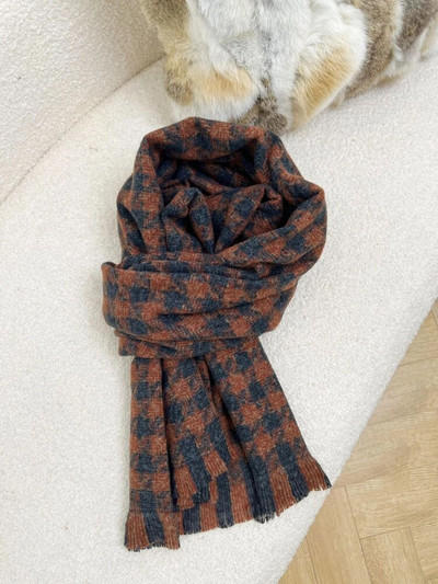 Korejski slatki šalovi za djevojke New Harajuku Klasični zimski topli mekani debeli šalovi Ženski šalovi od kašmira Par dugih šalova