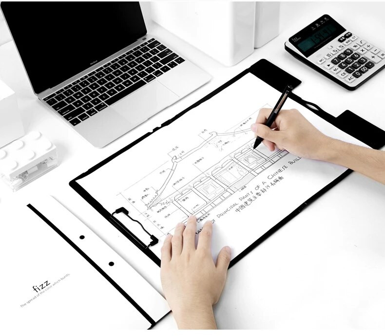 Youpin Fizz A3 A4 klipu failu turētājs Darbvirsmas organizētājs mapes Portfelis Papīra glabāšana Biroja organizētāji Organizators Escritorio