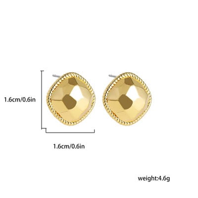 Κομψά σκουλαρίκια Exaggerate Big Waterdrop Drop για γυναίκες Dupes χοντροκομμένα δάκρυα από ανοξείδωτο ατσάλι επιχρυσωμένα κοσμήματα αυτιών