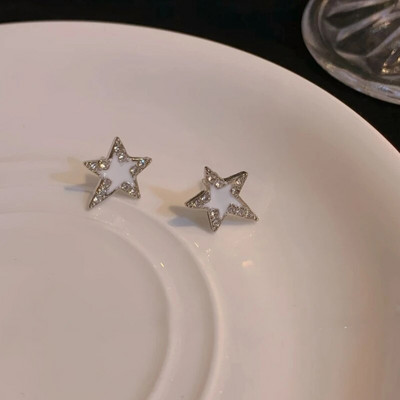 2023 Nove peterokutne zvjezdane naušnice s nitnama za žene Djevojke Nove gotičke naušnice Y2K punk dizajna Jednostavne naušnice koje se mogu ukloniti