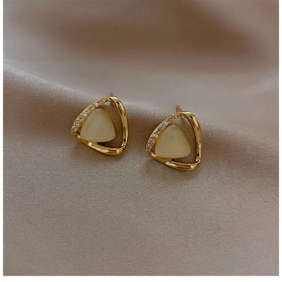 Modes, izsmalcinātu kalnu kristāla dekoru auskaru auskari sievietei, 2023. gada jaunums Ziemassvētku dāvanu auskari