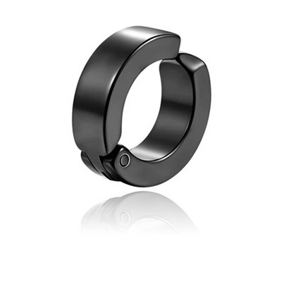 Anime Chainsaw Man Yoshida Hirofumi Cosplay štipaljke za uši Naušnice Žene Muškarci Punk crne bez probušenih lažnih ušiju Novi pop nakit