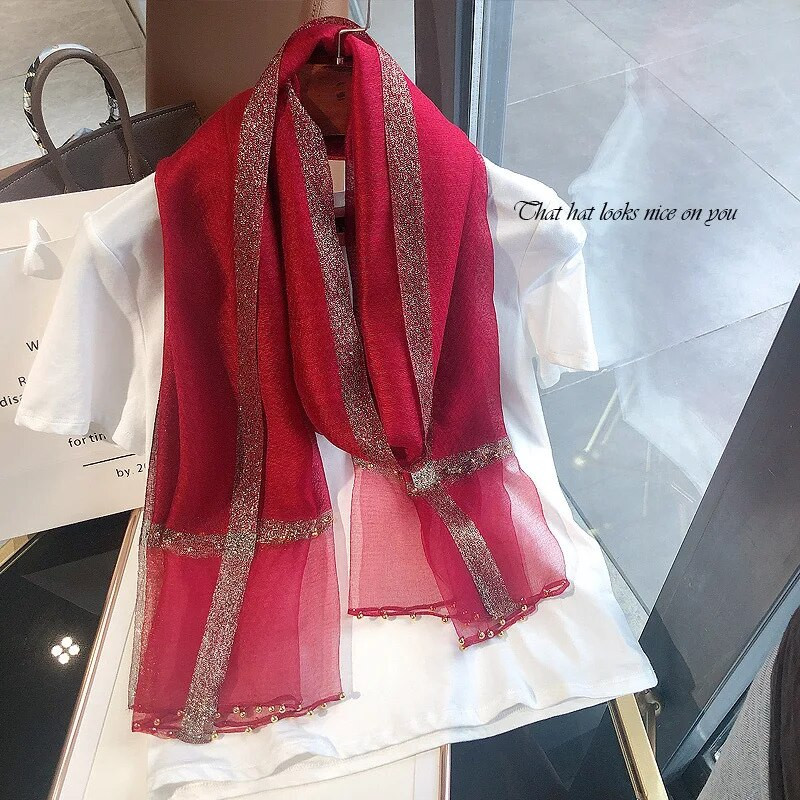 Four Season Solid zīda šalle sieviešu hidžabu šalle sievietēm zīda vilnas šalle kašmira pashmina šalle tīra zīda šalles un aptinumi