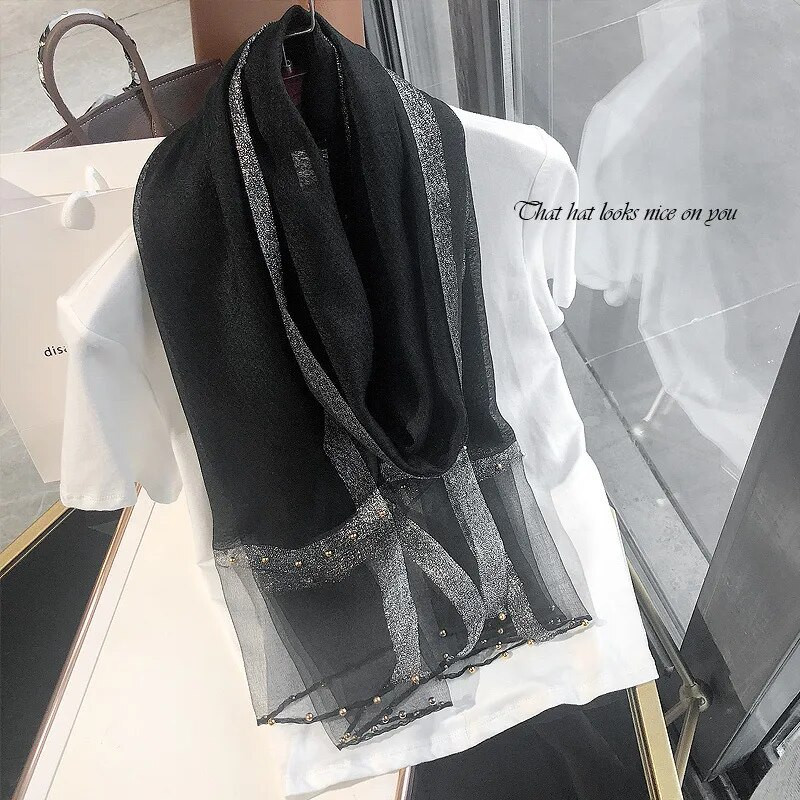 Four Season Solid zīda šalle sieviešu hidžabu šalle sievietēm zīda vilnas šalle kašmira pashmina šalle tīra zīda šalles un aptinumi