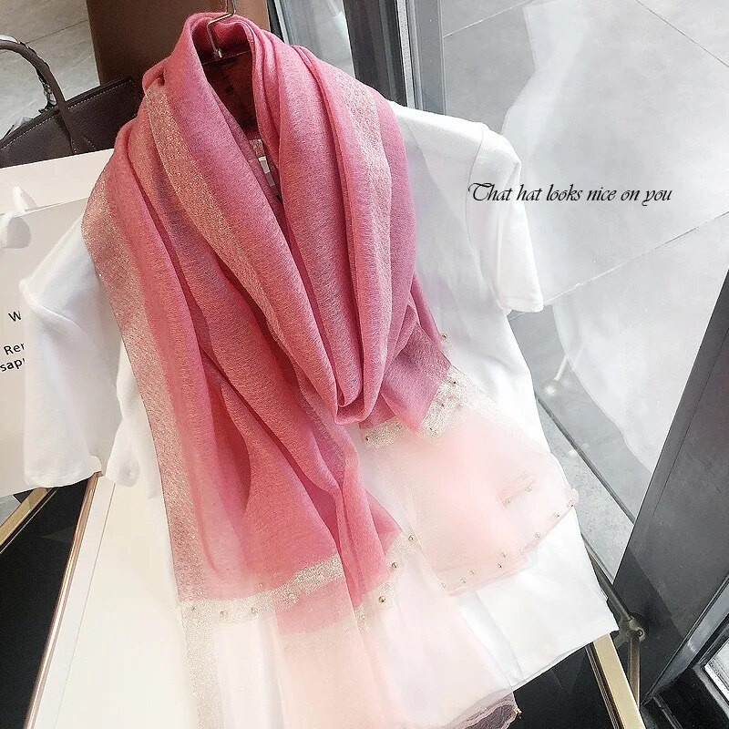 Four Season Solid zīda šalle sieviešu hidžabu šalle sievietēm zīda vilnas šalle kašmira pashmina šalle tīra zīda šalles un aptinumi