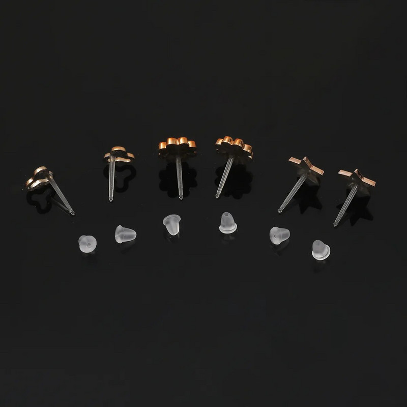 18/36 pāri sieviešu akrila kristāla mazi auskaru komplekti meitenei bērnam sirds zvaigzne dzīvnieks mēness kronis plastmasas auskars Brincos rotaslietas