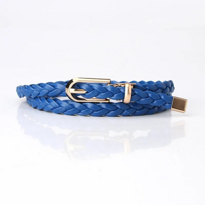 Modes plānas PU ādas siksnas jostasvietas, austi ar sprādzi Jostu Džinsi josta PU jostas kleita, smalka josta sievietēm