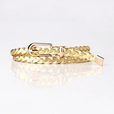 Modes plānas PU ādas siksnas jostasvietas, austi ar sprādzi Jostu Džinsi josta PU jostas kleita, smalka josta sievietēm