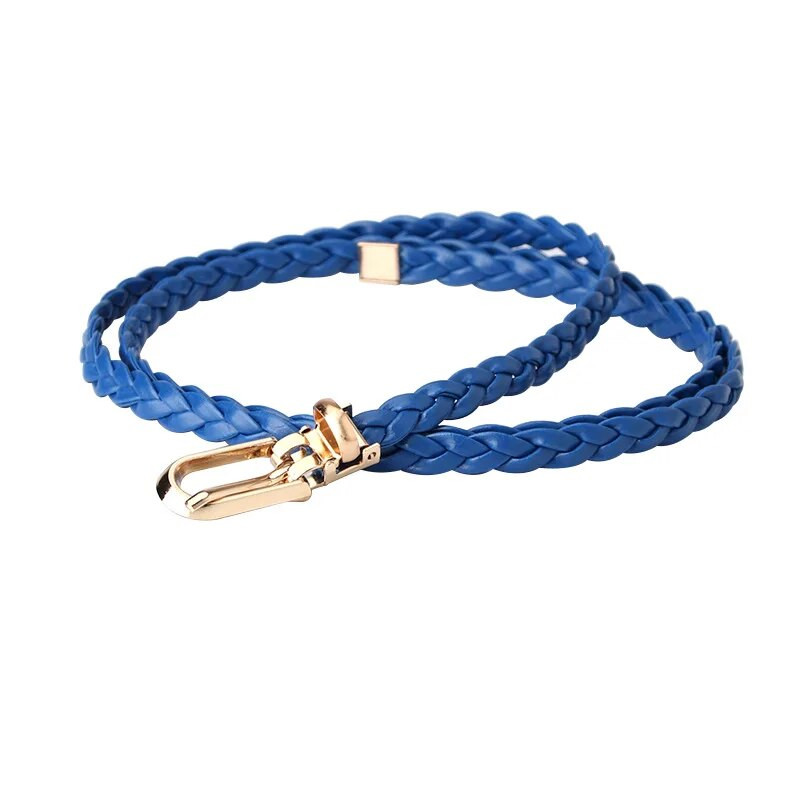 Modes plānas PU ādas siksnas jostasvietas, austi ar sprādzi Jostu Džinsi josta PU jostas kleita, smalka josta sievietēm