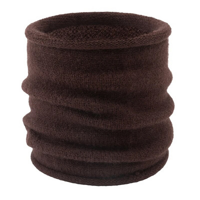 Zimski šal 2023. Pleteni prsten oko vrata Ženska bandana Topla jednobojna kragna Uniseks muški šalovi za lice Beskrajni snood od kašmira Novo