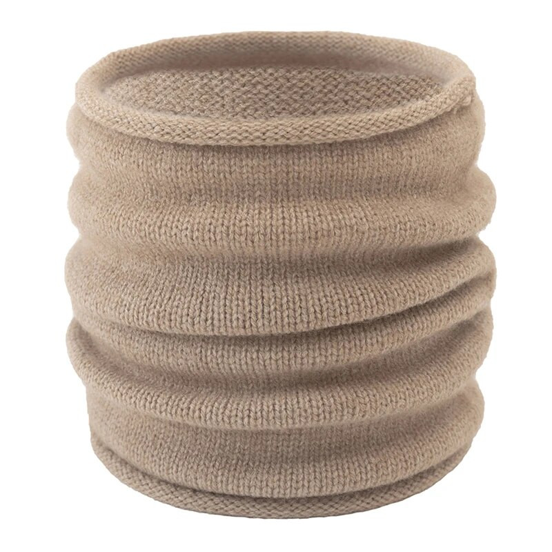 Zimski šal 2023. Pleteni prsten oko vrata Ženska bandana Topla jednobojna kragna Uniseks muški šalovi za lice Beskrajni snood od kašmira Novo