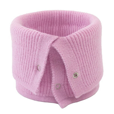 Novi zimski topli šalovi od kašmira Unisex elastični vuneni pleteni šal s prstenom oko vrata Snood Ženski zadebljani vjetrootporan biciklistički pullove