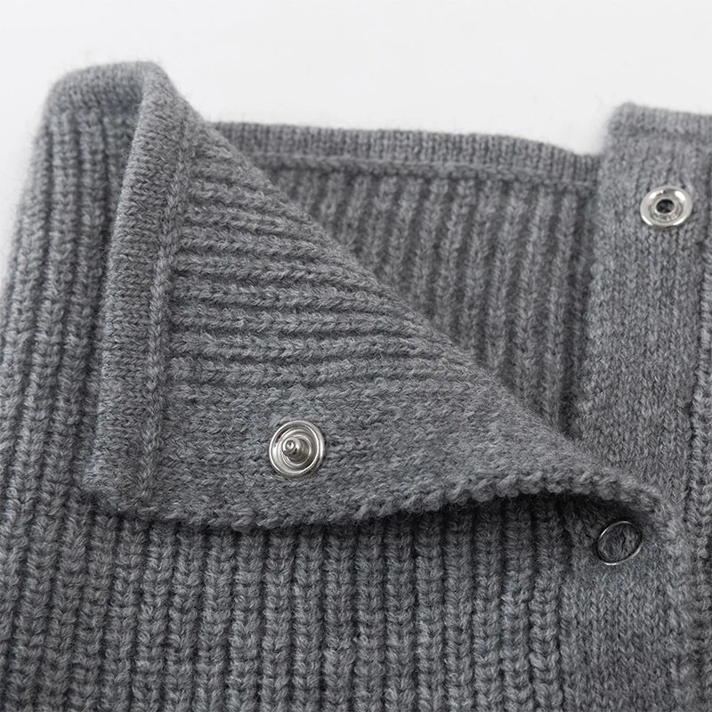 Nauji žieminiai šilti kašmyro kaklaskarės unisex elastinės vilnos megzti žiedas kaklo skara Snood moteriška stora vėjui atspari dviračių vairavimo megztinė