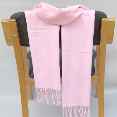 190*35cm Kašmira Ziemas Sieviešu Plaids Silts Mīksts Sieviešu Šalles Sieviešu Hiver Luxe Pušķis Sieviešu Buffandas izpūtējs šalles apvalks