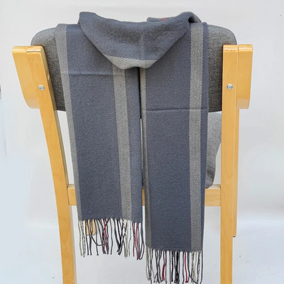 190*35cm Kašmira Ziemas Sieviešu Plaids Silts Mīksts Sieviešu Šalles Sieviešu Hiver Luxe Pušķis Sieviešu Buffandas izpūtējs šalles apvalks