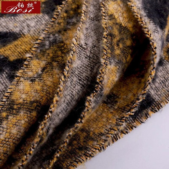 Кашмирен шал Леопардов кариран принт Зимна мода за жени Шал с пискюли Карирани дълги шалове Маркови огромни вълнени обвивки пашмина