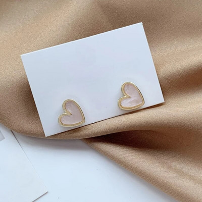 Jauki korejiešu auskari Sirds Bling cirkons Vintage tumši zaļš daudzpusīgs zelta krāsas auskars sievietēm Modes rotaslietas 2023 Jauna dāvana