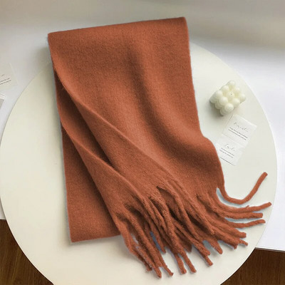 2022. gada cieta, bieza kašmira šalle sievietēm, liela vilnas sega Pashmina ziemas siltā šalle, kas apņem Bufanda sieviešu ar pušķu šallēm