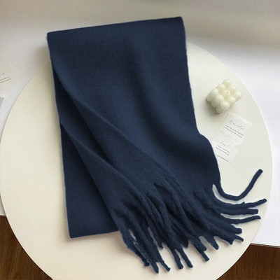 2022. gada cieta, bieza kašmira šalle sievietēm, liela vilnas sega Pashmina ziemas siltā šalle, kas apņem Bufanda sieviešu ar pušķu šallēm