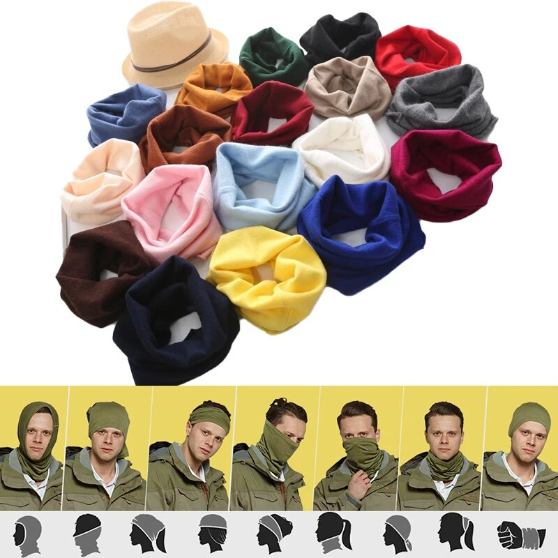 Osnovne naramenice za vrat Žene Muškarci Pletene dolčevite od kašmira Toplije oko vrata Unisex vuneni puloveri Šalovi Štitnik za vrat Lažni ovratnik