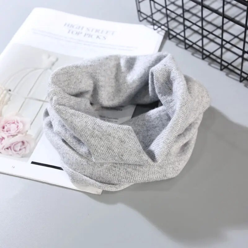 Osnovne naramenice za vrat Žene Muškarci Pletene dolčevite od kašmira Toplije oko vrata Unisex vuneni puloveri Šalovi Štitnik za vrat Lažni ovratnik