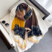 Γυναικείο βαμβακερό κασκόλ ζεστού σχεδίου Φθινοπωρινό σάλι μόδας με μαντήλι Hijab Γυναικείο Bufanda Foulard Echarpe Bandana 2022 Νέο