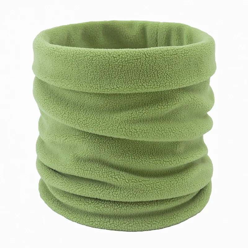 2022. Novi topli šal od flisa jednobojni zimski šal od kašmira Vanjski snood šalovi Žene Muškarci Vuneni plišani debeli vratni šalovi Prsten