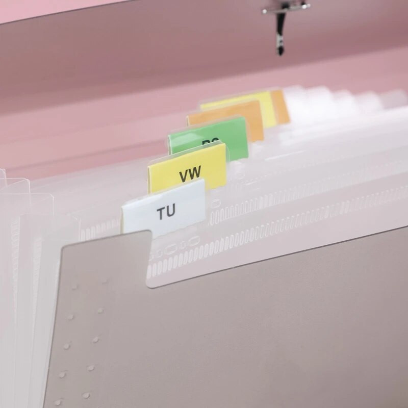 B6 prijenosna poluprozirna mapa s datotekama, torba za organe Klasificirana torbica velikog kapaciteta, školski ured, organizatori za pohranu podataka