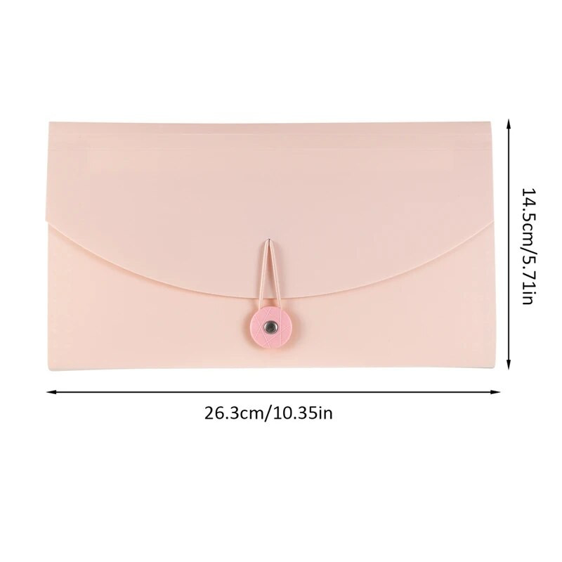 B6 prijenosna poluprozirna mapa s datotekama, torba za organe Klasificirana torbica velikog kapaciteta, školski ured, organizatori za pohranu podataka