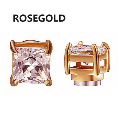 1 pāris magnētiski auskari viltus pīrsings kristāla klipšu auskari sievietēm vīriešiem panka cirkona magnēta auskari bez pīrsinga rotaslietas