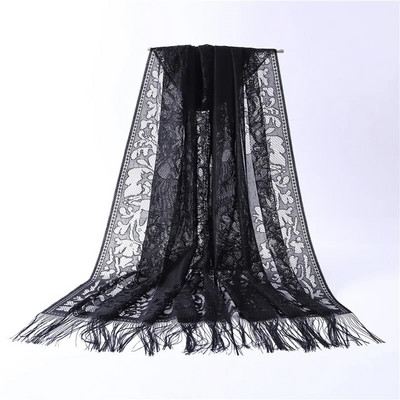 2022. Modni ženski šal koji udubljuje meke dugačke pašmine, ženske šalove i omote, hidžijab šalove